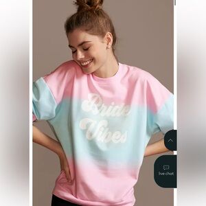 Bride Vibes sweatshirt David’s Bridal small